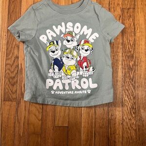 Old Navy 12/18 paw patrol tee